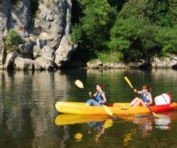 Canoeing in Ardèche